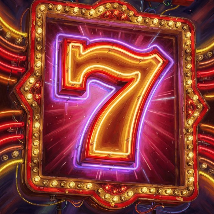 Lucky Sevens Classic slot game art, classic theme