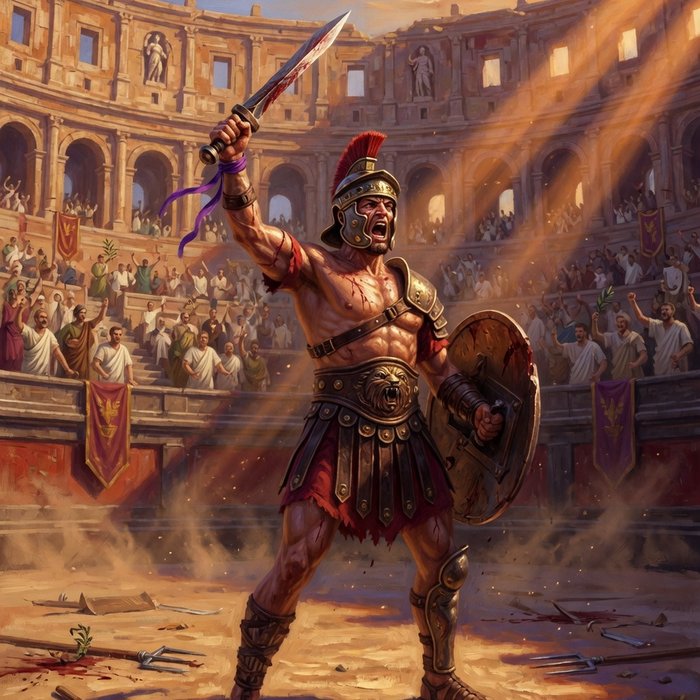 Colosseum Glory slot game art, roman theme